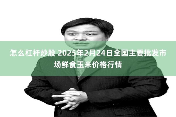 怎么杠杆炒股 2025年2月24日全国主要批发市场鲜食玉米价格行情